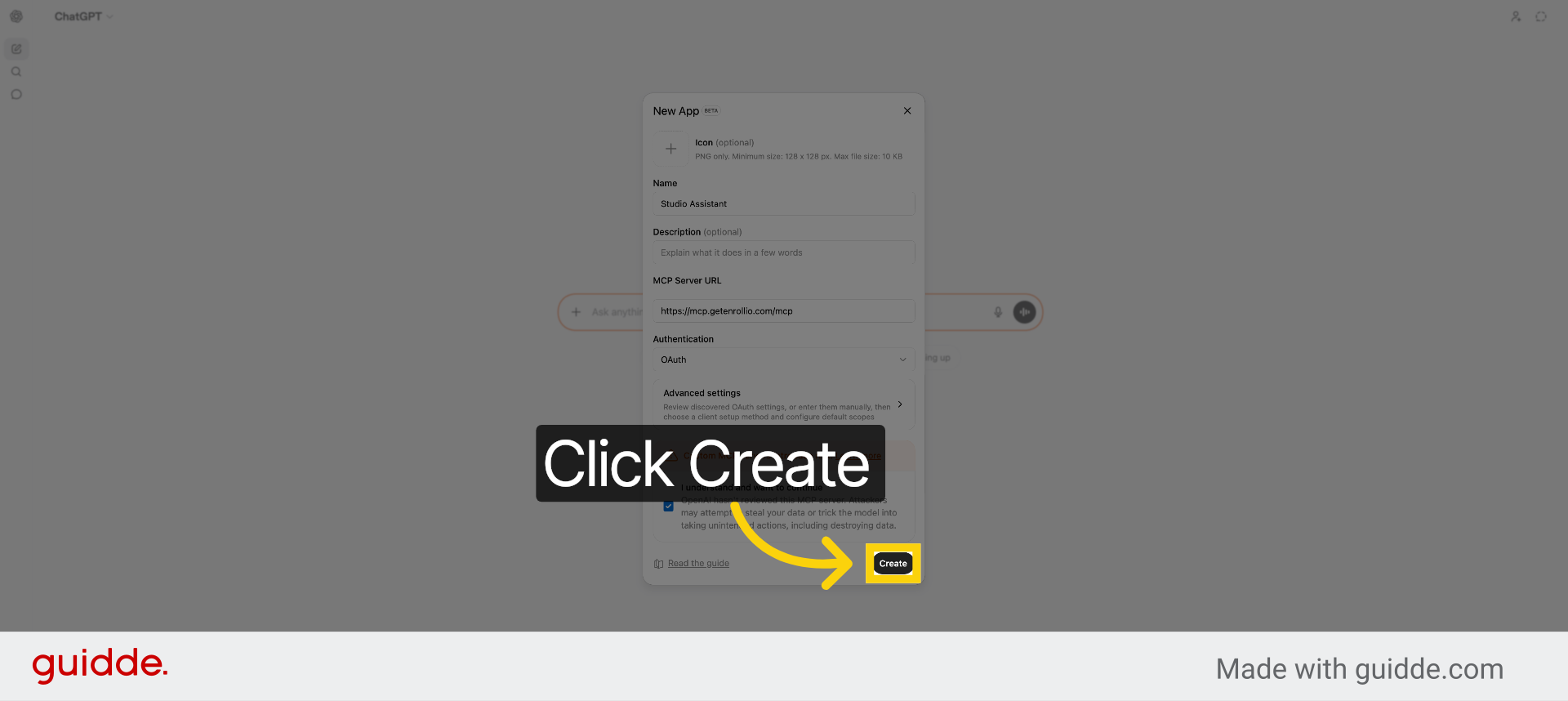 Create The App