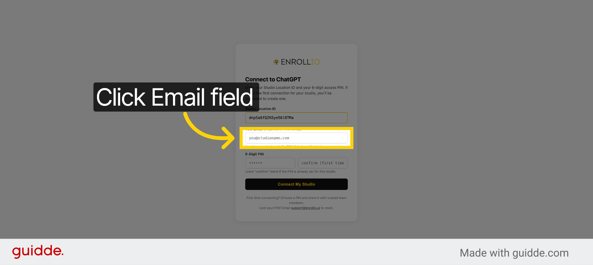 Select Email Field