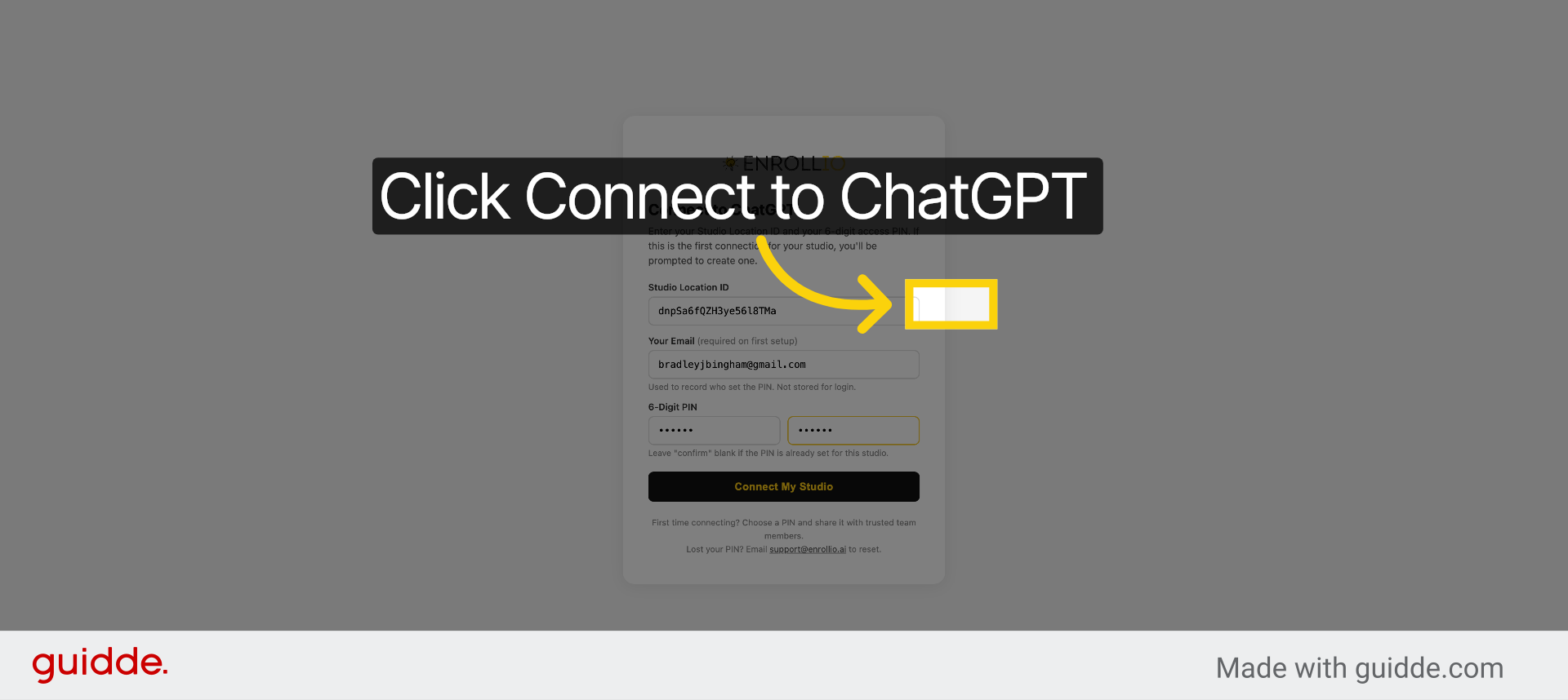 Connect To ChatGPT Studio