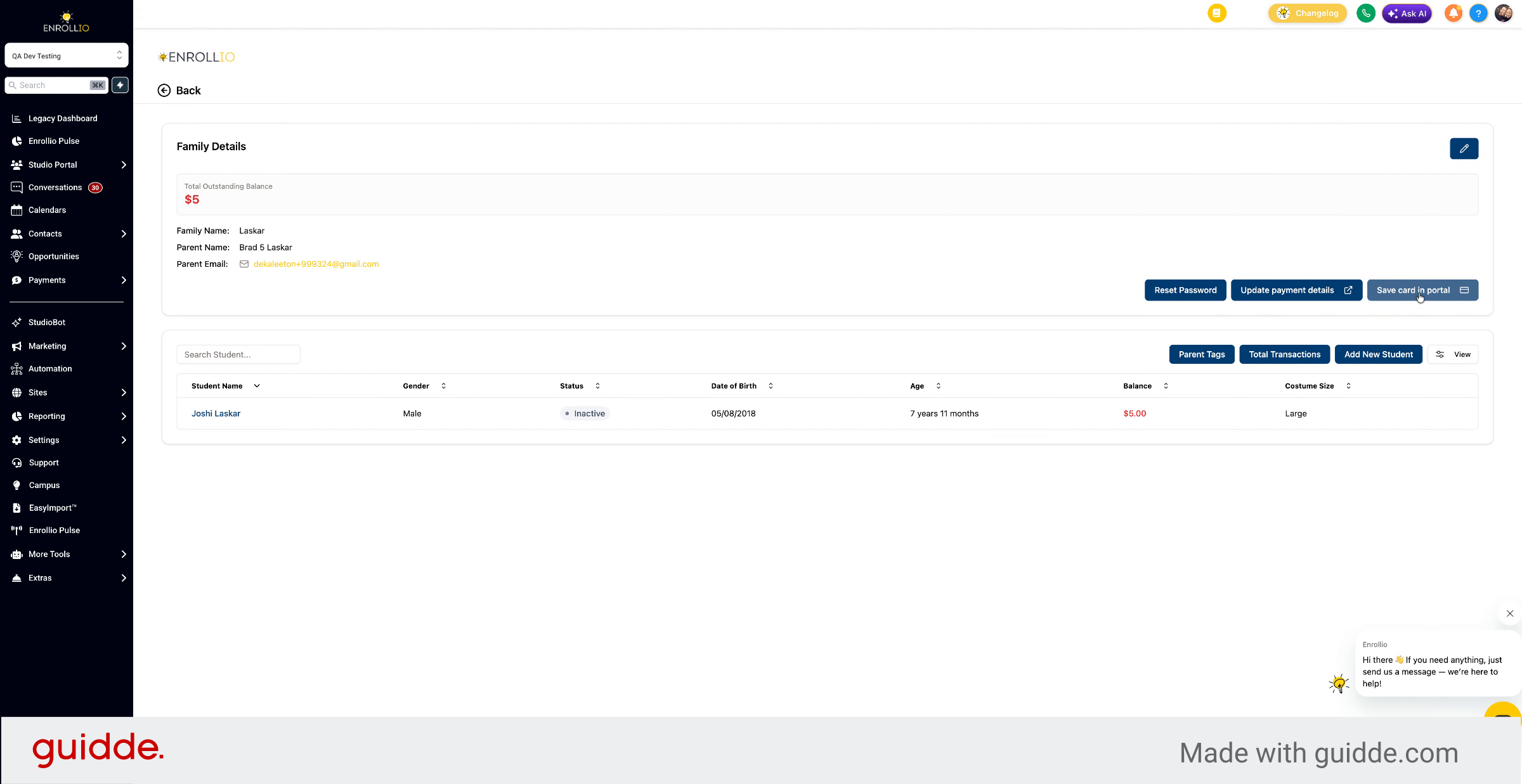 Access Card Update Options