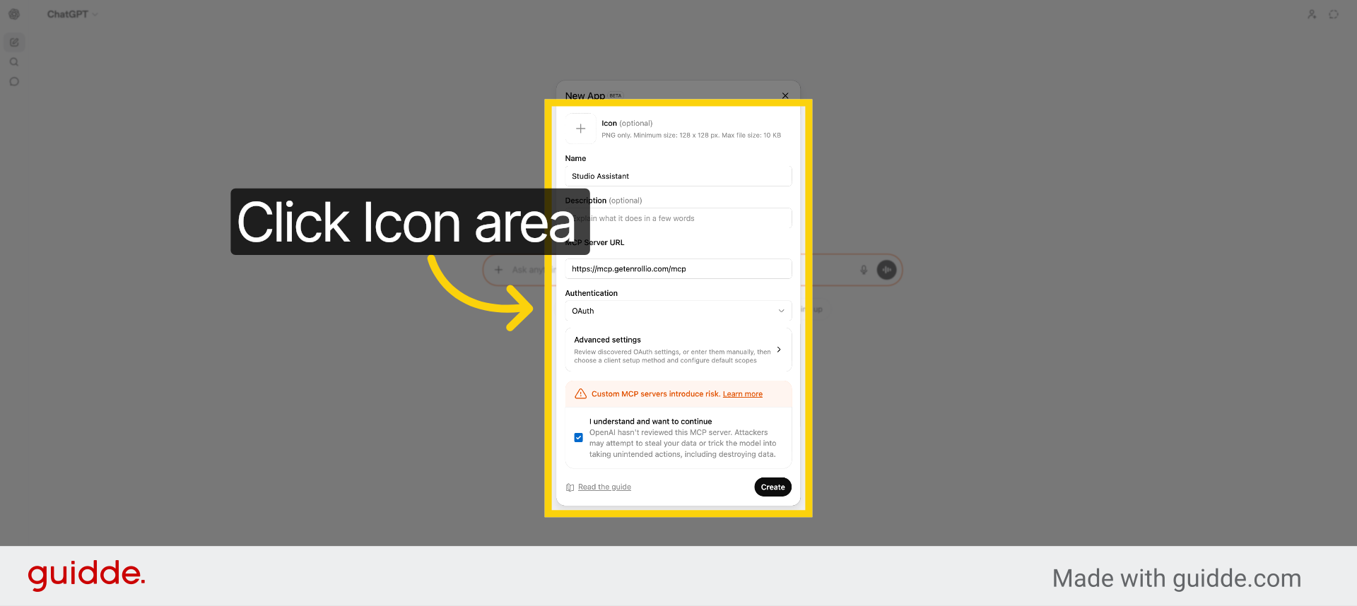 Access Icon And Settings
